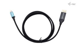 I-tec C31CBLDP8KBIDIR adapter kablowy 1,5 m DisplayPort USB Type-C Czarny