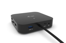 I-tec C31DUALDPDOCKPD stacja dokująca Przewodowa USB 3.2 Gen 1 (3.1 Gen 1) Type-C Czarny