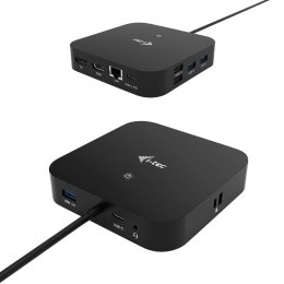 I-tec C31HDMIDPDOCKPD stacja dokująca Przewodowa USB 3.2 Gen 1 (3.1 Gen 1) Type-C Czarny