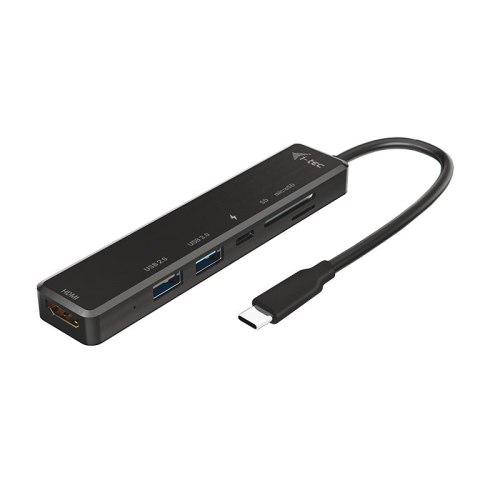 I-tec C31TRAVELEASYDOCKPD stacja dokująca Przewodowa USB 3.2 Gen 1 (3.1 Gen 1) Type-C Czarny