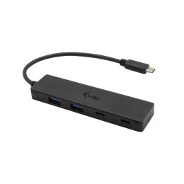 I-tec Metal C31HUBMETAL2A2C huby i koncentratory USB 3.2 Gen 1 (3.1 Gen 1) Type-C 5000 Mbit/s Czarny