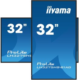 Iiyama LH3275HS-B1AG signage display Płaski panel Digital Signage 81,3 cm (32