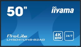 Iiyama LH5041UHS-B2AG signage display Płaski panel Digital Signage 127 cm (50