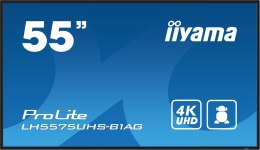 Iiyama LH5575UHS-B1AG signage display Płaski panel Digital Signage 138,7 cm (54.6