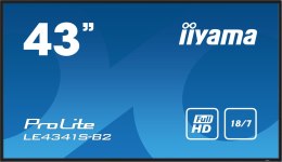 Iiyama PROLITE LE4341S-B2 Płaski panel Digital Signage 108 cm (42.5