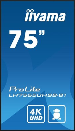 Iiyama ProLite Płaski panel Digital Signage 190,5 cm (75