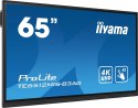 Iiyama TE6512MIS-B3AG signage display Kiosk 165,1 cm (65") LCD Wi-Fi 400 cd/m² 4K Ultra HD Czarny Ekran dotykowy Procesor wbudow