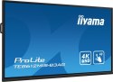 Iiyama TE8612MIS-B3AG signage display Kiosk 2,18 m (86") LCD Wi-Fi 400 cd/m² 4K Ultra HD Czarny Ekran dotykowy Procesor wbudowan