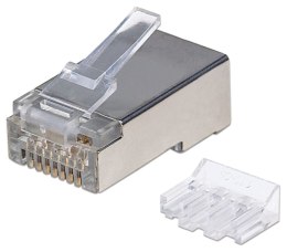 Intellinet 790505 wtyczka RJ45 Metaliczny