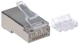 Intellinet 790505 wtyczka RJ45 Metaliczny