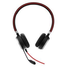 Jabra 6399-829-209 słuchawki/zestaw słuchawkowy Przewodowa Opaska na głowę Biuro/centrum telefoniczne USB Typu-A Czarny