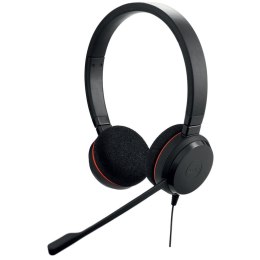 Jabra Evolve 20 USB-C MS Stereo Zestaw słuchawkowy Przewodowa Opaska na głowę Biuro/centrum telefoniczne USB Type-C Czarny