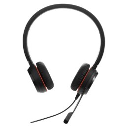 Jabra Evolve 20SE MS Stereo Zestaw słuchawkowy Przewodowa Opaska na głowę Biuro/centrum telefoniczne USB Typu-A Bluetooth Czarny