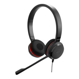 Jabra Evolve 20SE MS Stereo Zestaw słuchawkowy Przewodowa Opaska na głowę Biuro/centrum telefoniczne USB Typu-A Bluetooth Czarny