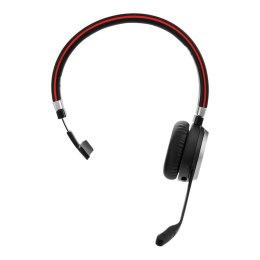 Jabra Evolve 65 UC Mono Zestaw słuchawkowy Przewodowy i Bezprzewodowy Opaska na głowę Biuro/centrum telefoniczne Micro-USB Bluet