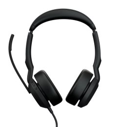 Jabra 25089-999-899 słuchawki/zestaw słuchawkowy Przewodowa Opaska na głowę Biuro/centrum telefoniczne USB Type-C Czarny