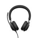 Jabra Evolve2 40 SE Zestaw słuchawkowy Przewodowa Opaska na głowę Połączenia/muzyka USB Typu-A Czarny