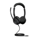 Jabra Evolve2 50 Zestaw słuchawkowy Przewodowa Opaska na głowę Biuro/centrum telefoniczne USB Type-C Czarny