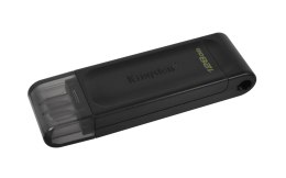 Kingston Technology DataTraveler 70 pamięć USB 128 GB USB Type-C 3.2 Gen 1 (3.1 Gen 1) Czarny