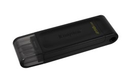 Kingston Technology DataTraveler 70 pamięć USB 256 GB USB Type-C 3.2 Gen 1 (3.1 Gen 1) Czarny