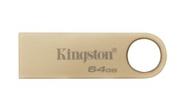 Kingston Technology DataTraveler SE9 G3 pamięć USB 64 GB USB Typu-A 3.2 Gen 1 (3.1 Gen 1) Złoto