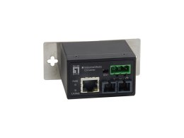 LevelOne IEC-4301 konwerter sieciowy 100 Mbit/s Pojedynczy Czarny