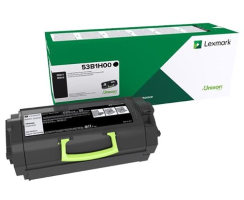 Lexmark 53B2H00 kaseta z tonerem 1 szt. Oryginalny Czarny