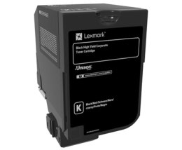 Lexmark 84C2HKE kaseta z tonerem 1 szt. Oryginalny Czarny