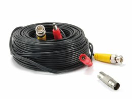 LevelOne CAS-5018 kabel koncentryczny 18 m BNC DC Czarny