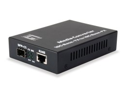 LevelOne GVT-0500 konwerter sieciowy 10000 Mbit/s Czarny