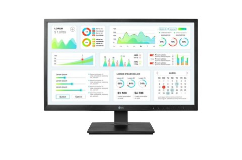 LG 24CK550Z-BP monitor komputerowy 60,5 cm (23.8") 1920 x 1080 px Full HD LED Czarny