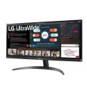 LG 29WP500-B monitor komputerowy 73,7 cm (29") 2560 x 1080 px UltraWide Full HD LED Czarny