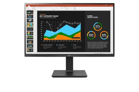 LG 27BQ75QB-B monitor komputerowy 68,6 cm (27") 2560 x 1440 px Quad HD LED Czarny