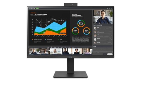 LG 27BQ75QC-B monitor komputerowy 68,6 cm (27") 2560 x 1440 px Quad HD LED Czarny