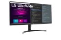 LG 34WN750P-B monitor komputerowy 86,4 cm (34") 3440 x 1440 px UltraWide Quad HD Czarny