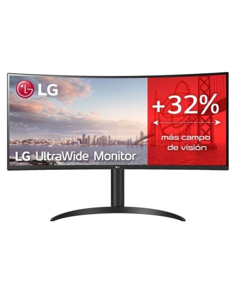 LG 34WP75CP-B LED display 86,4 cm (34") 3440 x 1440 px Wide Quad HD LCD Czarny