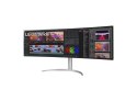 LG 49WQ95X-W monitor komputerowy 124,5 cm (49") 5120 x 1440 px UltraWide Dual Quad HD Biały