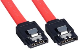 Lindy 1m SATA Cable kabel SATA Czerwony