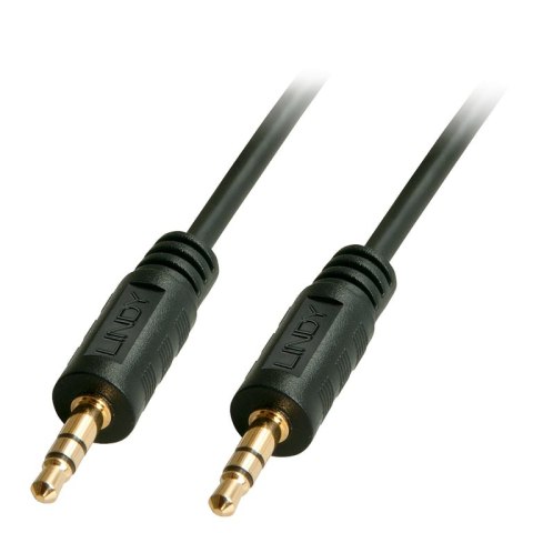 Lindy 35642 kabel audio 2 m 3.5mm Czarny