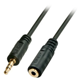 Lindy 35652 kabel audio 2 m 3.5mm Czarny