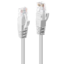 Lindy 48091 kabel sieciowy Biały 0,5 m Cat6 U/UTP (UTP)