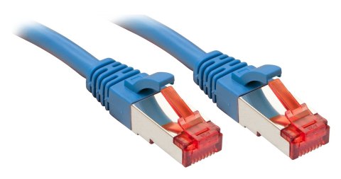 Lindy RJ-45 Cat.6 S/FTP 0.5m kabel sieciowy Niebieski 0,5 m Cat6 S/FTP (S-STP)