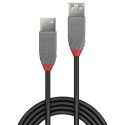 Lindy 36702 kabel USB 1 m USB 2.0 USB A Czarny, Szary