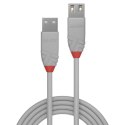 Lindy 36712 kabel USB 1 m USB 2.0 USB A Szary