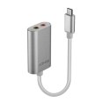 Lindy 42711 kabel do telefonu Biały USB C 3.5mm