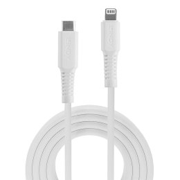 Lindy 31316 kabel Lightning 1 m Biały