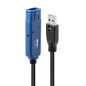 Lindy 43361 kabel USB USB 3.2 Gen 1 (3.1 Gen 1) 20 m USB A Czarny