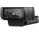 Logitech HD Pro Webcam C920 kamera internetowa 1920 x 1080 px USB 2.0 Czarny