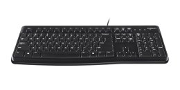 Logitech Keyboard K120 for Business klawiatura USB QWERTY Angielski Czarny