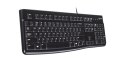 Logitech Keyboard K120 for Business klawiatura USB QWERTY Angielski Czarny